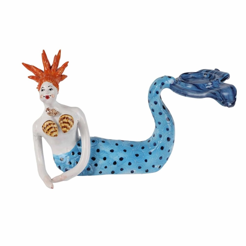Vietri Sirena Aquata Mermaid New In Box
